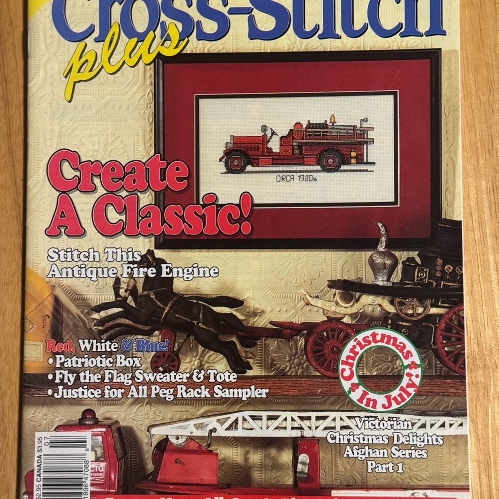 Cross-Stitch Plus Magazine July 1995